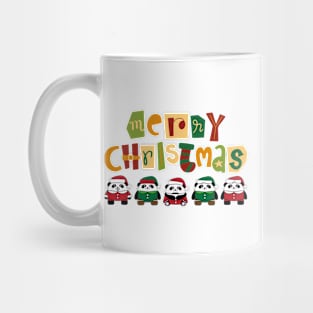 panda xmas Mug